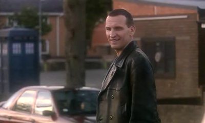 Christopher Eccleston as the Doctor