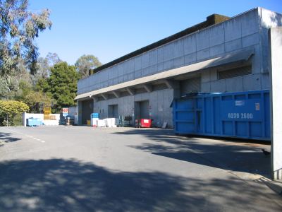 parliament house canberra dock loading