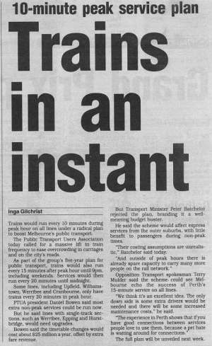 MX: Trains in an instant