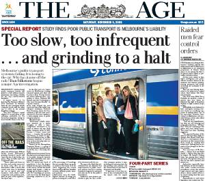 The Age Saturday cover