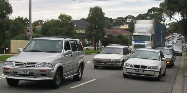 Baton relay traffic snarl