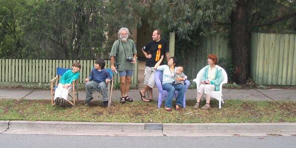 Waiting for the baton relay