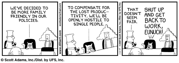 Dilbert, 22/11/2007