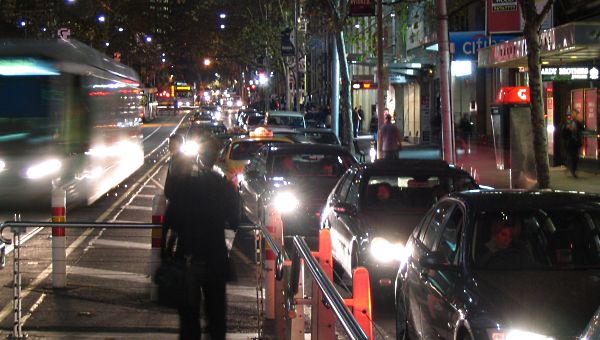 Collins Street, Friday night