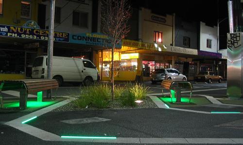 Bentleigh Centre Road street design