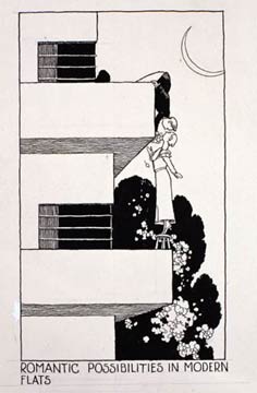 Heath Robinson: Romantic possibilities in modern flats