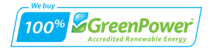 We buy 100% GreenPower