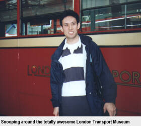 Snooping around the totally awesome London Transport Museum