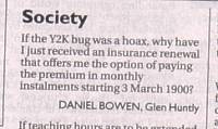 [Letter in The Age, 7/2/2000]