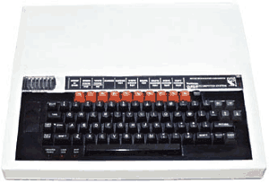 BBC Micro. I still have it (for some reason). (From www.old-computers.com)