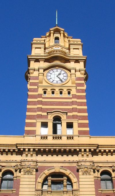 Flinders Street Station clock tower