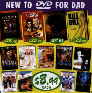 DVD catalogue