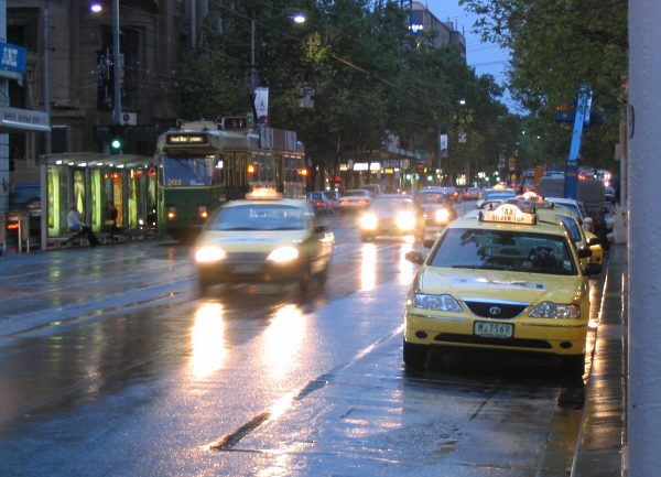 Rainy on Elizabeth Street