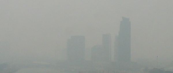 City haze