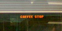 Train to 'Coffee Stop'