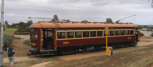Adelaide tram H-360, St Kilda