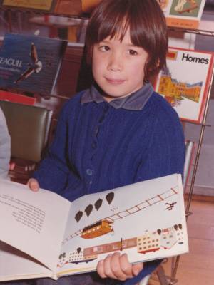 Daniel circa 1974, at kindergarten