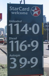 Petrol price 114.0