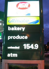 Petrol price 154.9