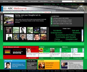 ABC web site late-2008