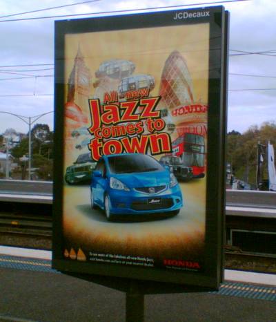 Honda Jazz advert