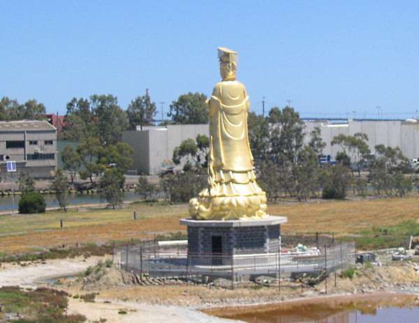 Statue of Mazu, near Footscray