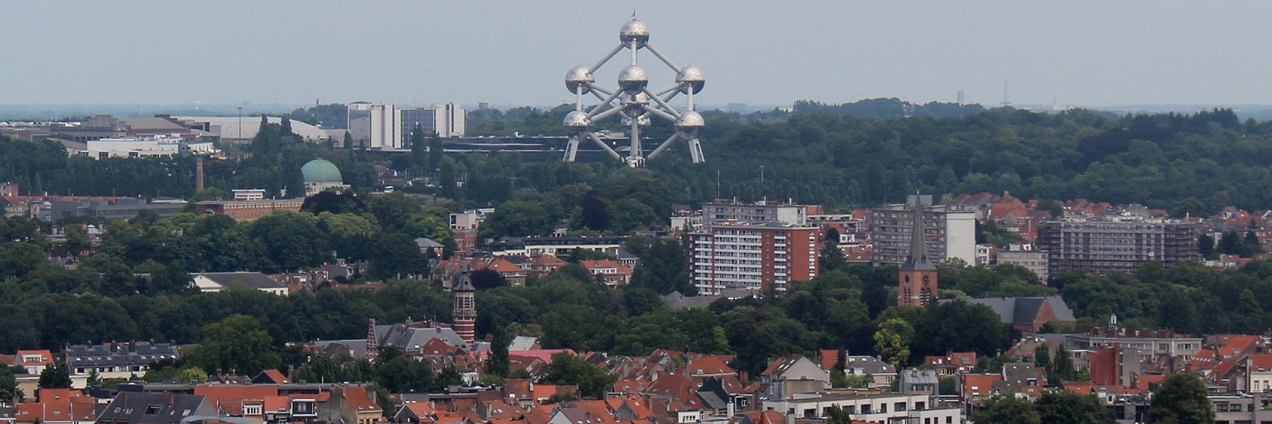 View over Brussels from National Basilica