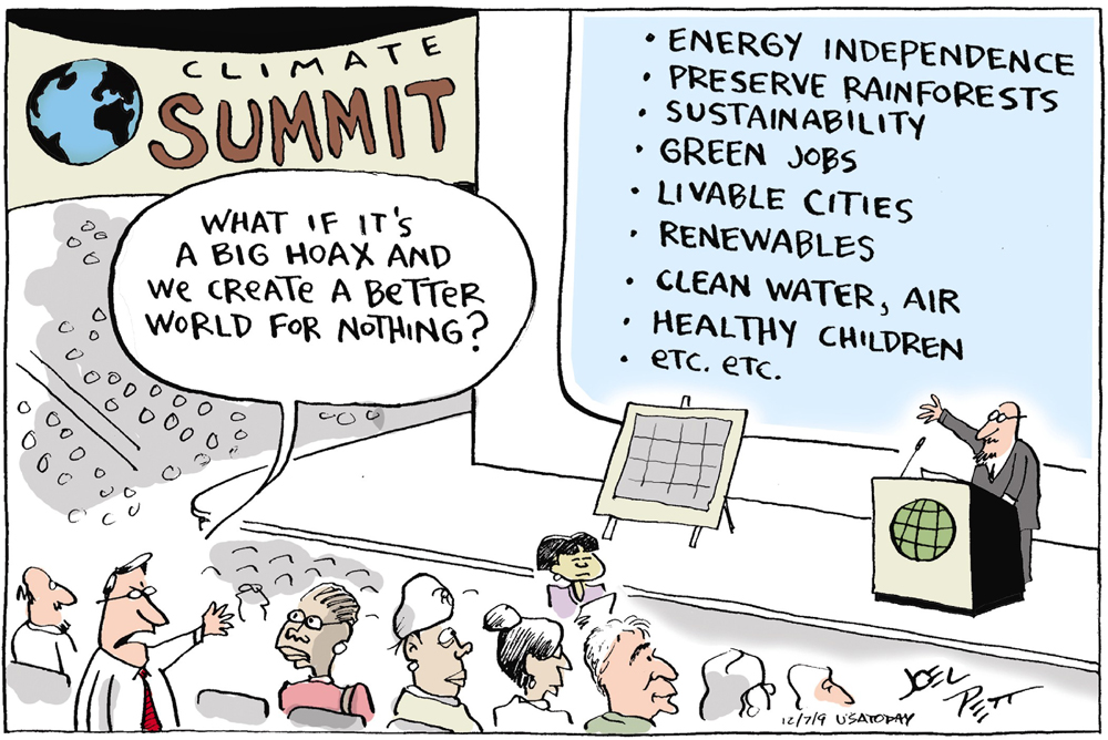 Climate Summit cartoon
