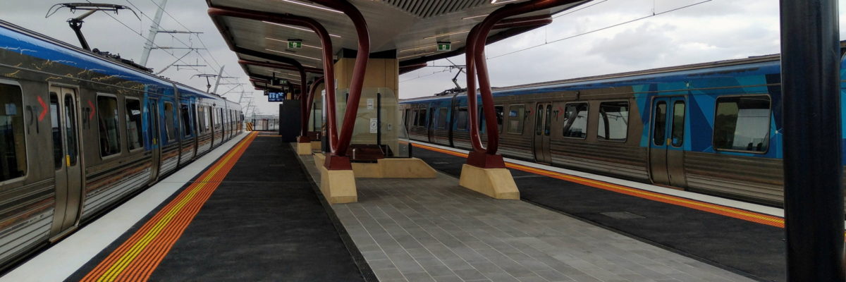 Carrum station platform