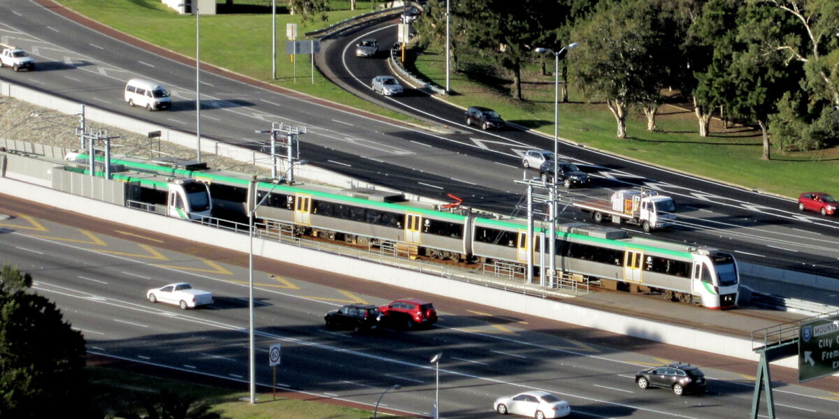 Trains in Perth